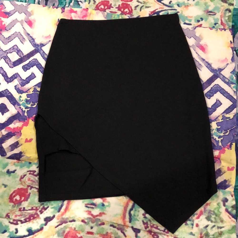 Charlotte Russe Asymmetrical skirt with cutouts